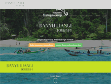 Tablet Screenshot of banyuwangitourism.com